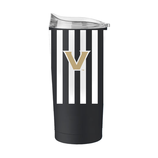 Vanderbilt 20oz Striped Powder Coat Tumbler