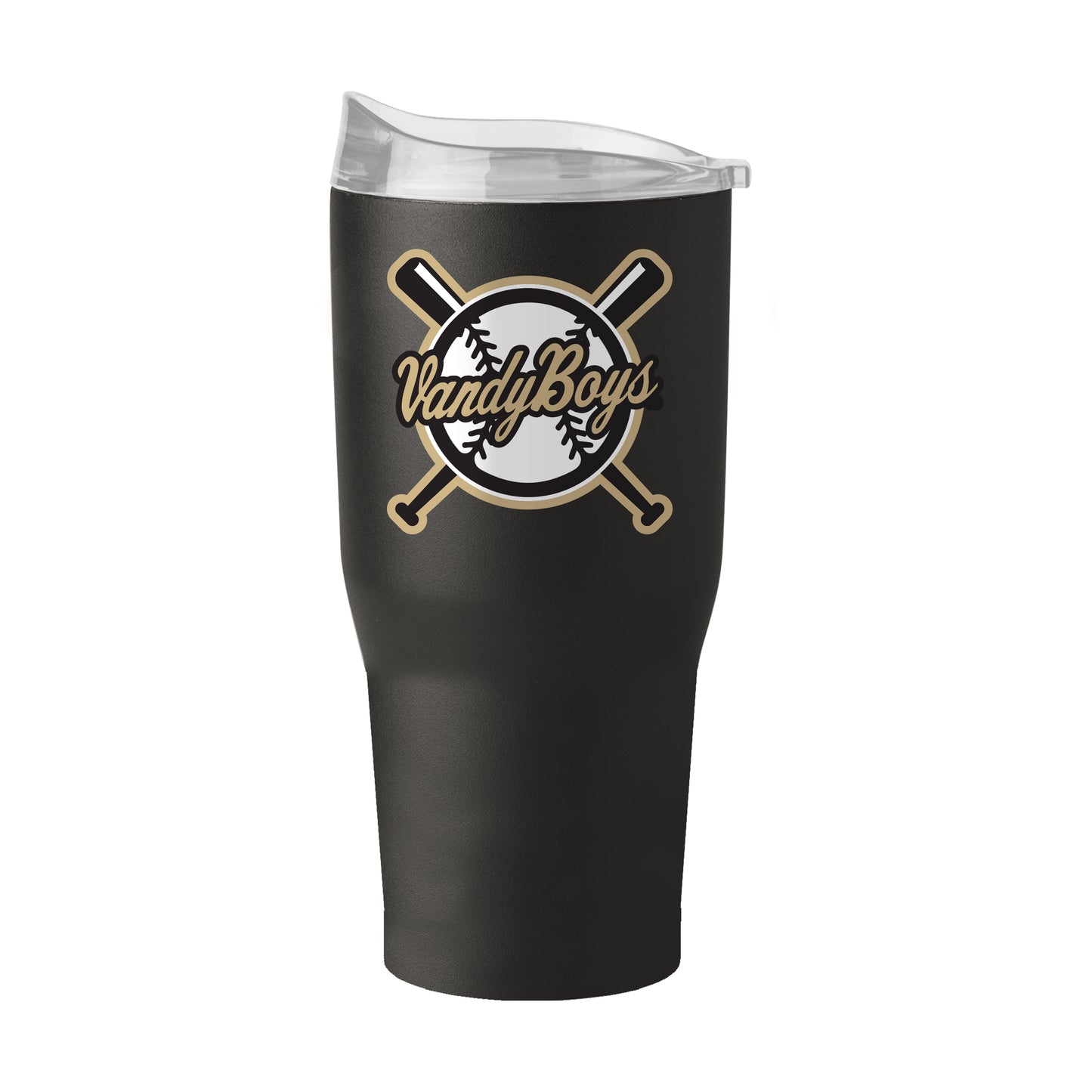 Vanderbilt 30oz VandyBoys Black Powder Coat Tumbler