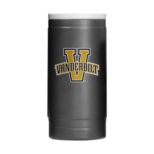 Vanderbilt 12oz Logo Powdercoat SlimCan Coolie