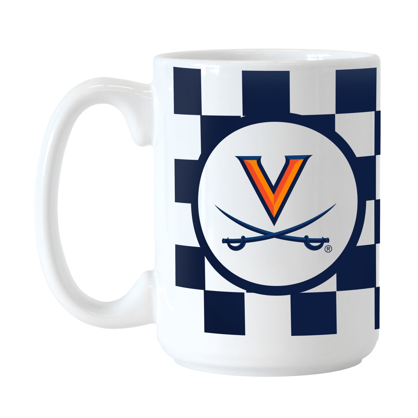 Virginia Checkerboard 15oz Sublimated Mug