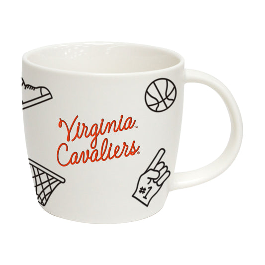 Virginia 18oz Basketball Playmaker Mug