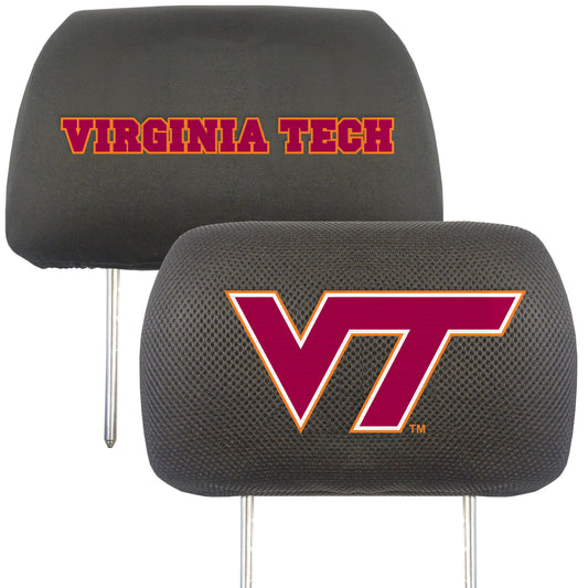 Virginia Tech Head Rest Cover