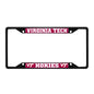 Virginia Tech Black License Plate Frame