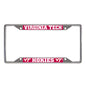 Virginia Tech Chrome License Plate Frame