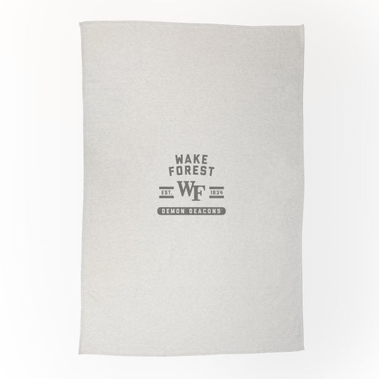 Wake Forest Sublimated Sweatshirt Blanket