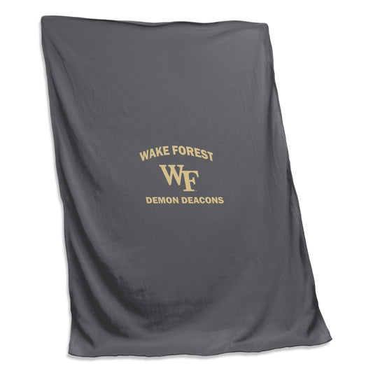 Wake Forest Screened Sweatshirt Blanket