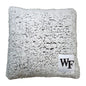 Wake Forest Frosty Throw Pillow