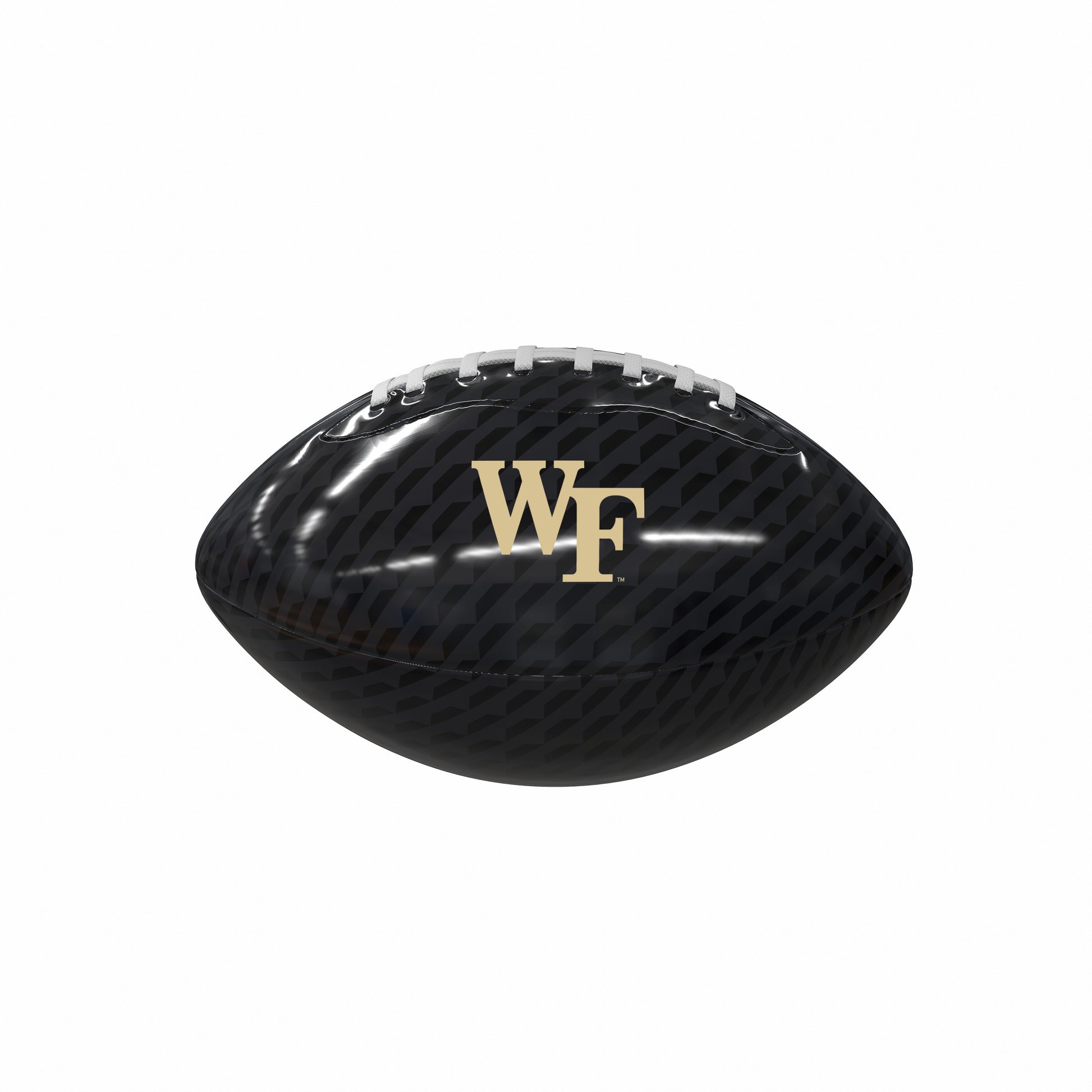 Wake Forest Carbon Fiber Mini Size Glossy Football
