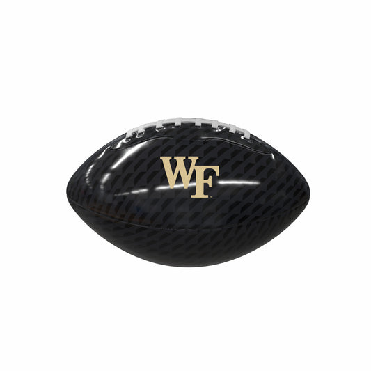Wake Forest Carbon Fiber Mini Size Glossy Football