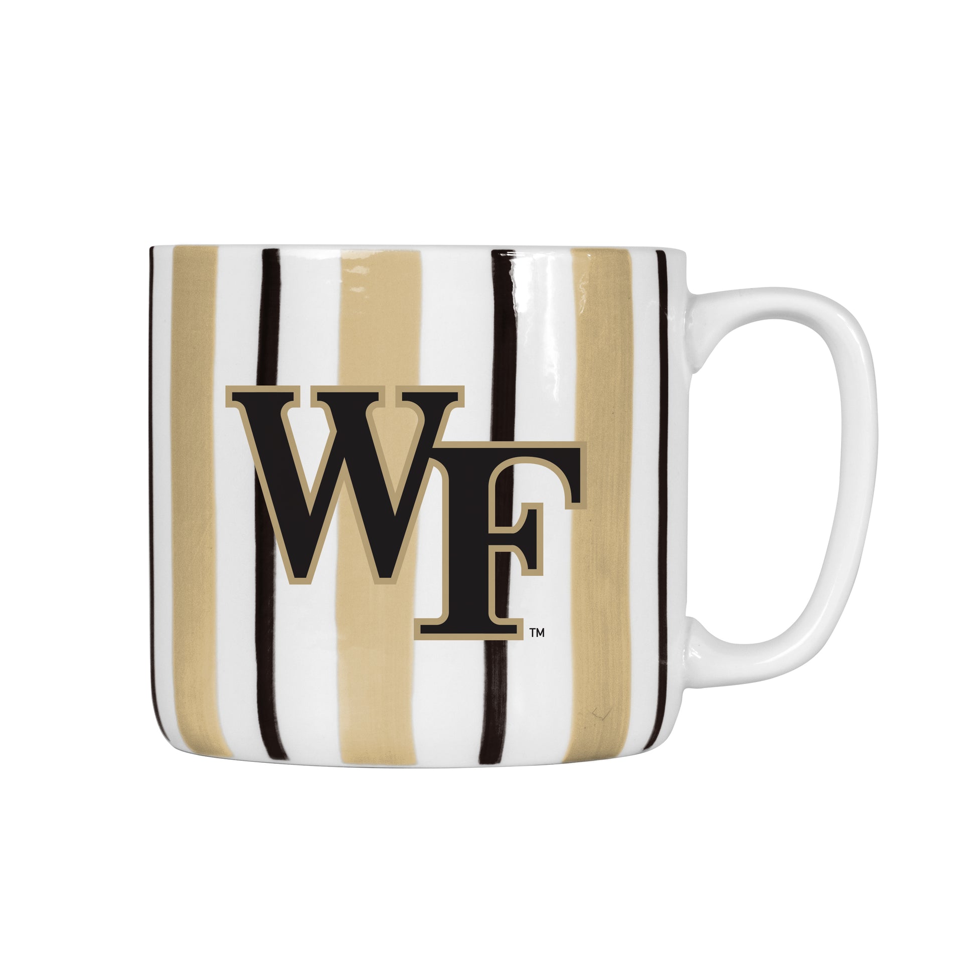 Wake Forest 16oz Brushstroke Stripe Mug