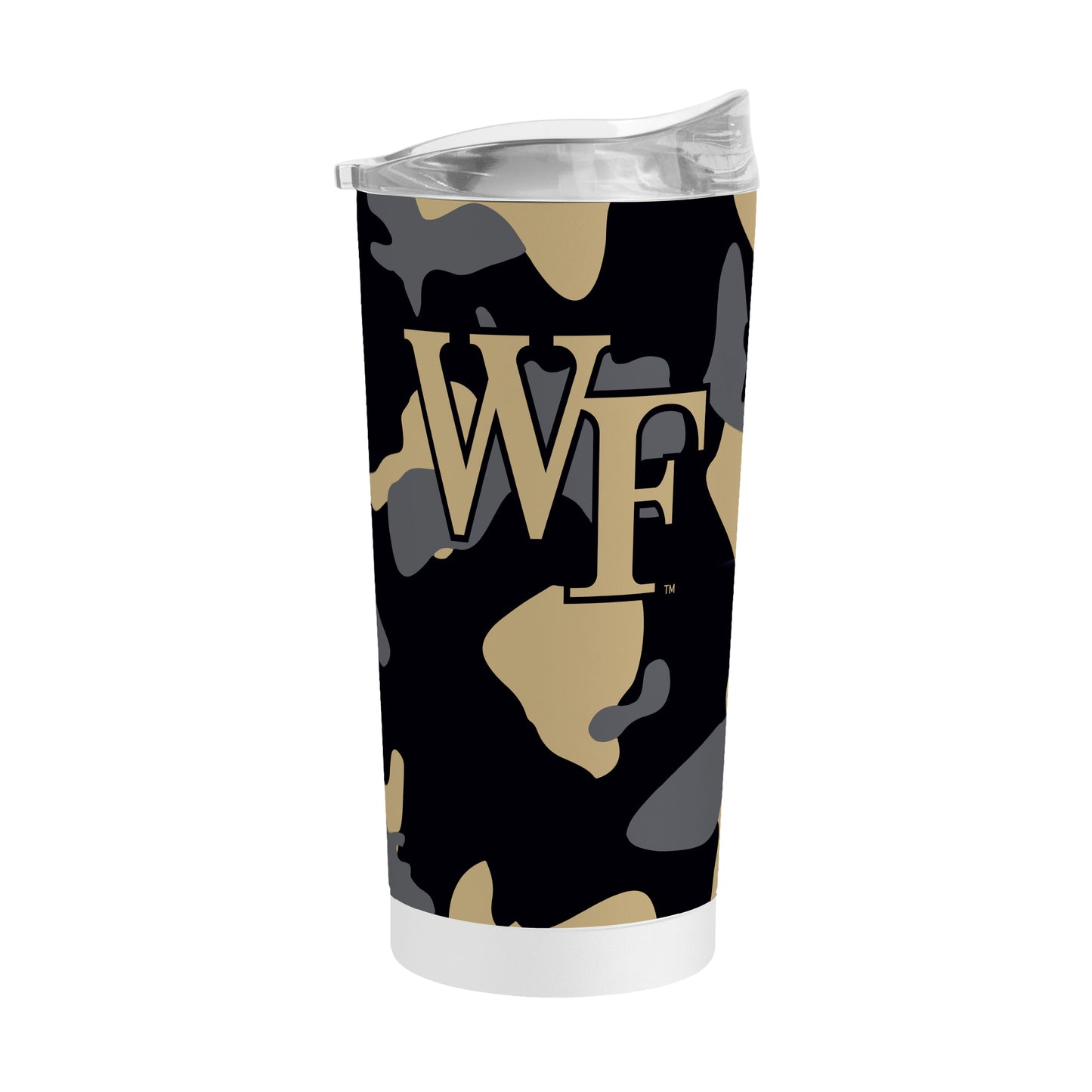 Wake Forest 20oz Camo Powder Coat Tumbler