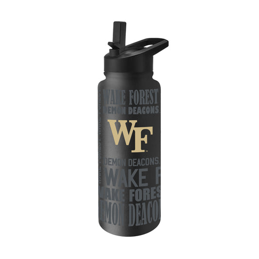 Wake Forest 34oz Replay Quencher Bottle