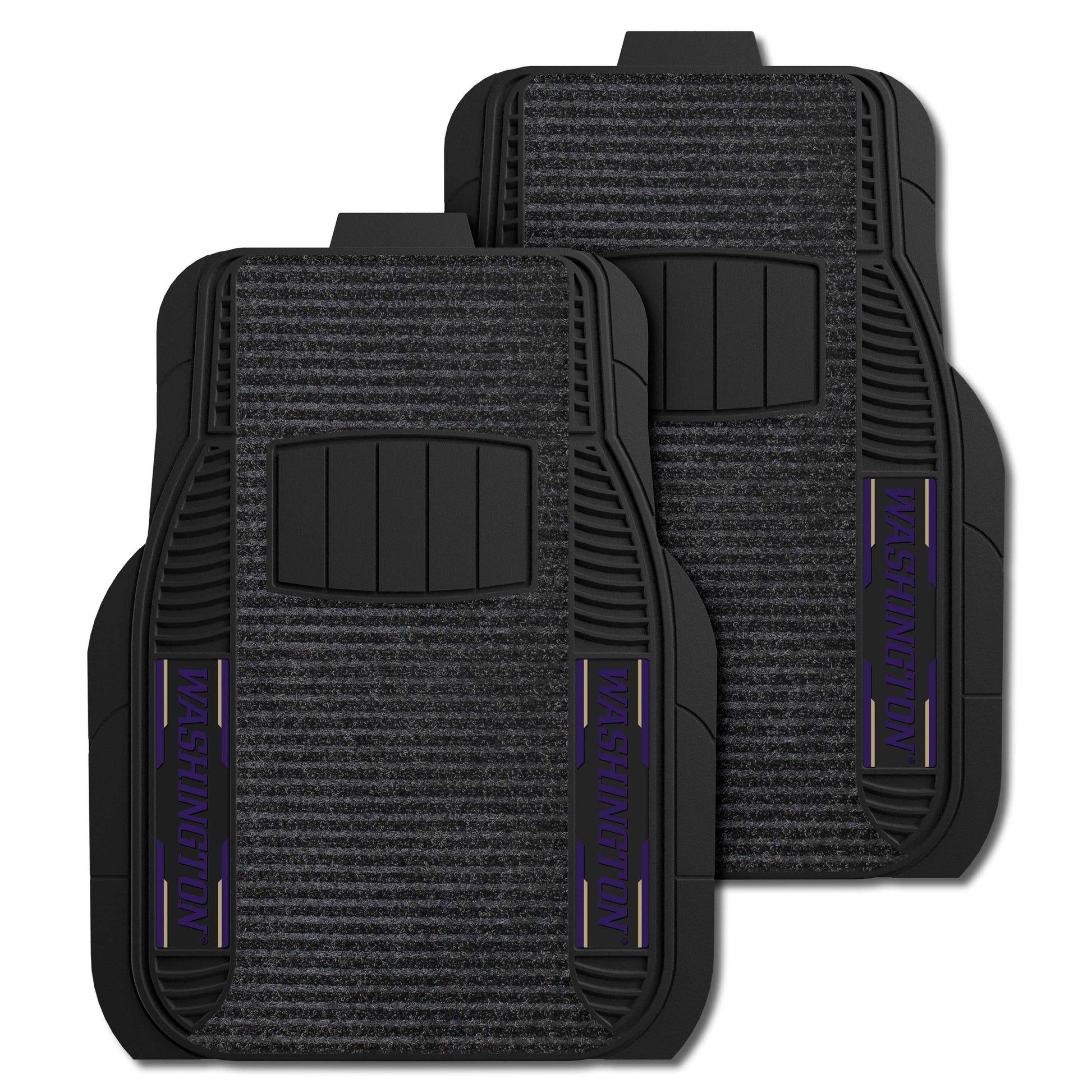 University of Washington 2-pc Deluxe Car Mat Set