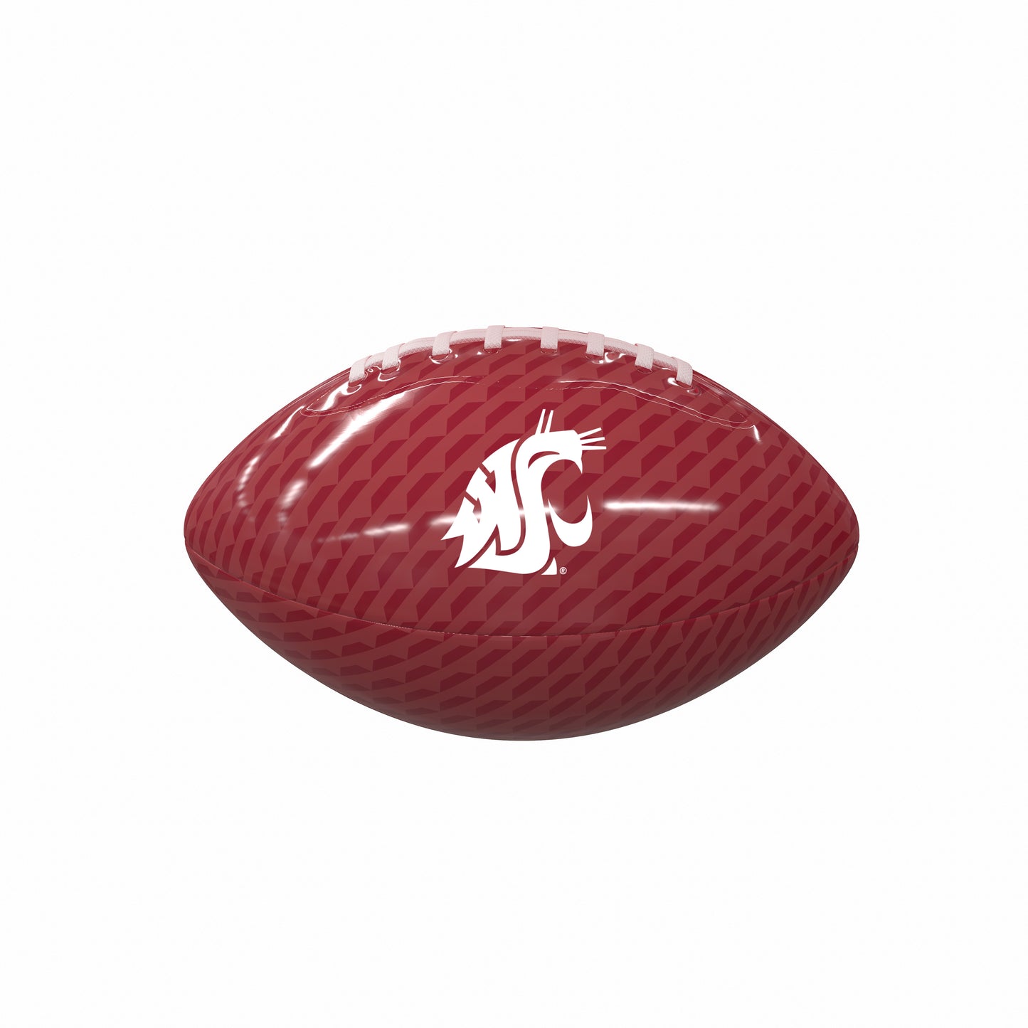 Washington State Carbon Fiber Mini Size Glossy Football
