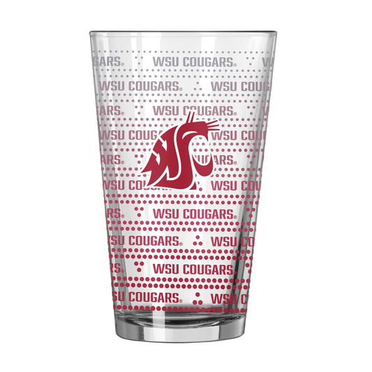 Washington State 16oz Chant Fade Pint Glass