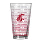 Washington State 16oz Chant Fade Pint Glass