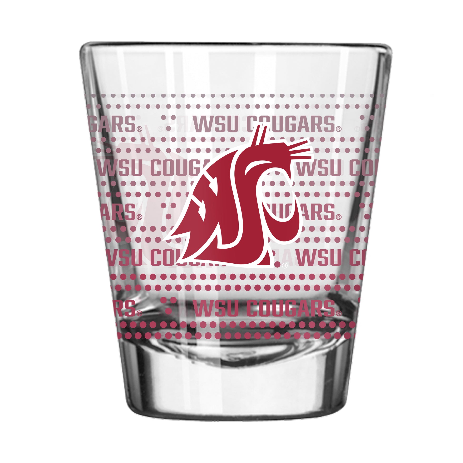 Washington State 2oz Chant Fade Shot Glass