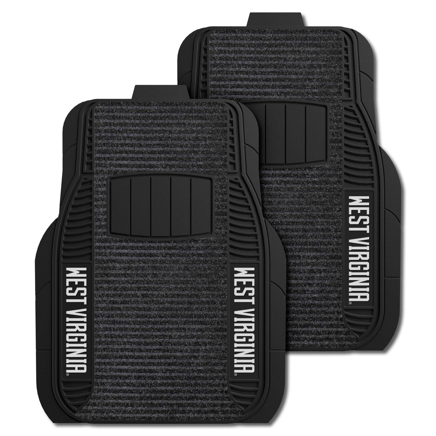 West Virginia University 2-pc Deluxe Car Mat Set
