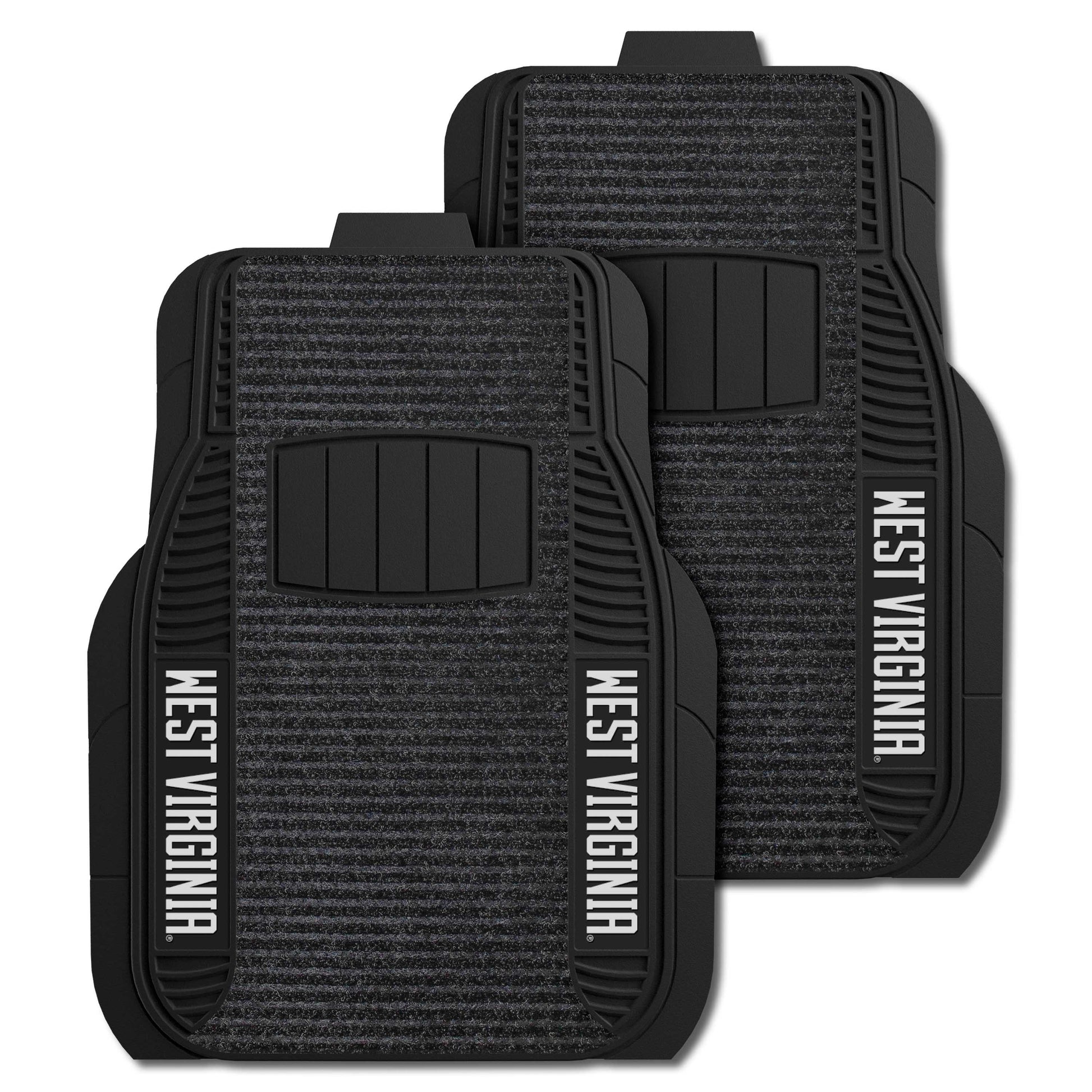 West Virginia University 2-pc Deluxe Car Mat Set