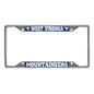 West Virginia University Chrome License Plate Frame