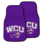 Western Carolina University 2-pc Carpet Car Mat Set