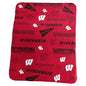 Wisconsin Fanatics Classic Fleece Throw