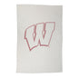 Wisconsin Oversized Logo Sublimated Sweatshirt Blanket