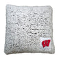 Wisconsin Frosty Throw Pillow