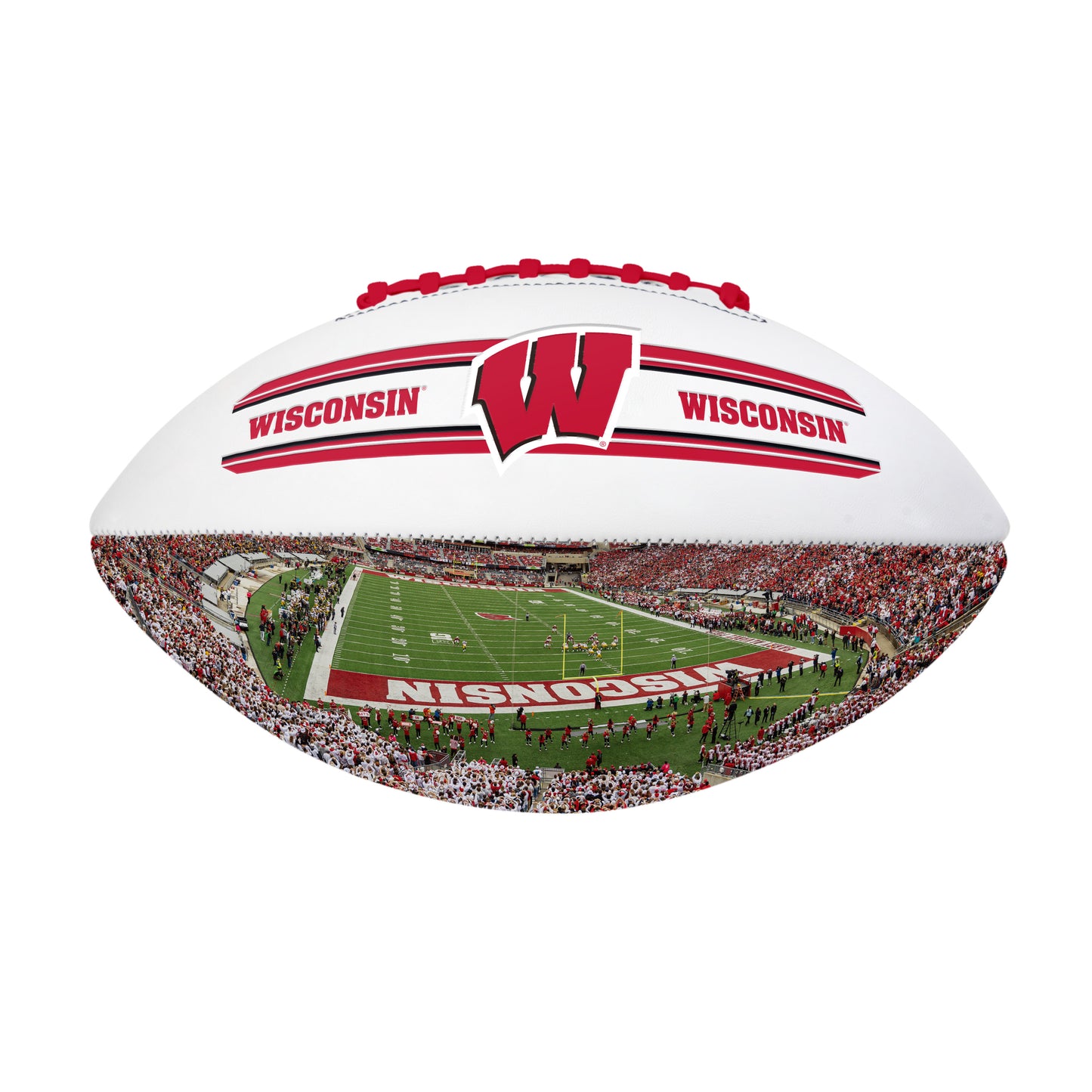 Wisconsin DSG FS Stadium Autograph Debossed Football