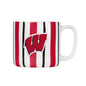 Wisconsin 16oz Brushstroke Stripe Mug