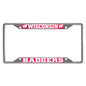 University of Wisconsin Chrome License Plate Frame