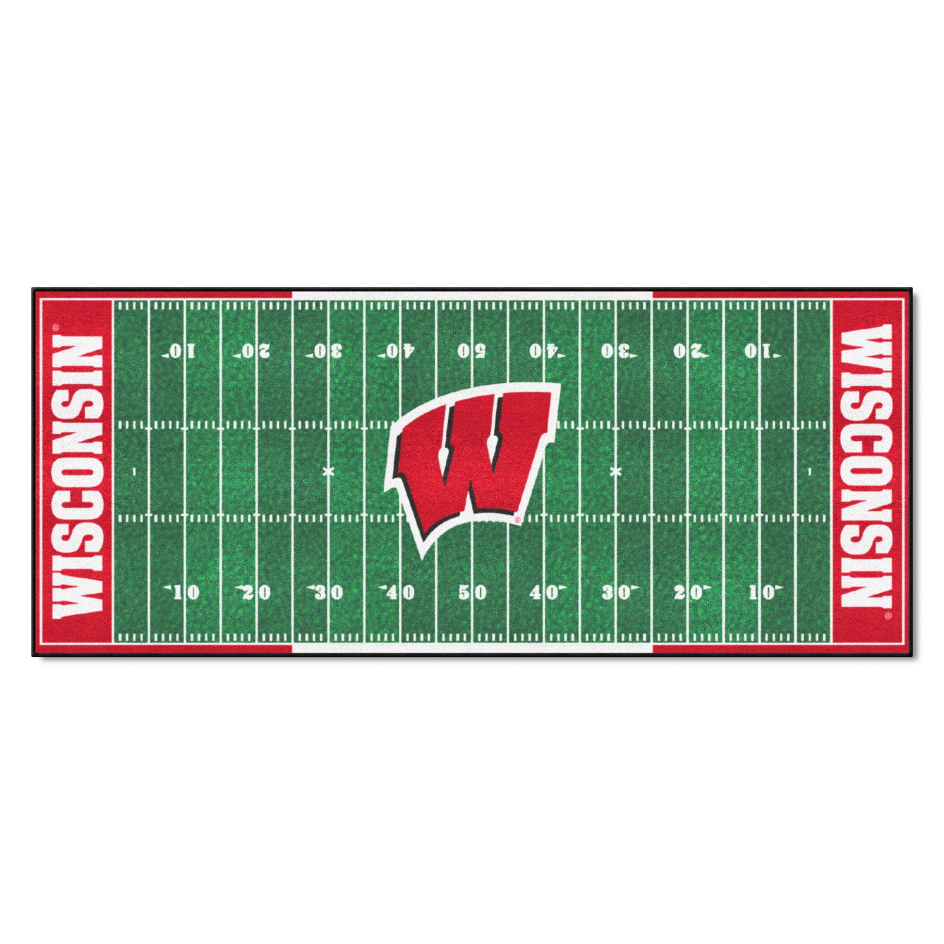 University of Wisconsin Football Field Runner