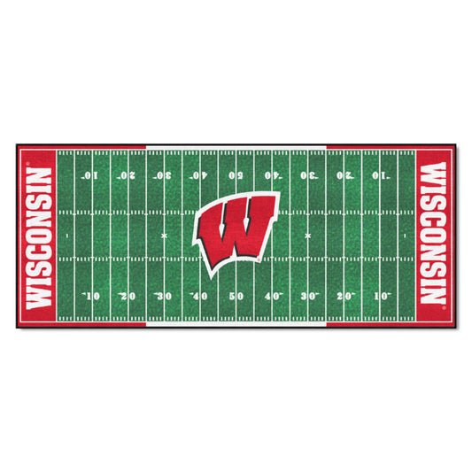 University of Wisconsin Football Field Runner