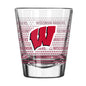 Wisconsin 2oz Chant Fade Shot Glass