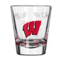 Wisconsin 2oz Ombre Playmaker Shot Glass