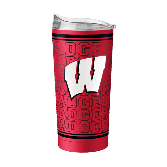 Wisconsin 20oz Echo Powder Coat Tumbler