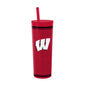Wisconsin 30oz Echo SS Straw Tumbler