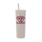 Wisconsin 30oz Athletic SS Straw Tumbler