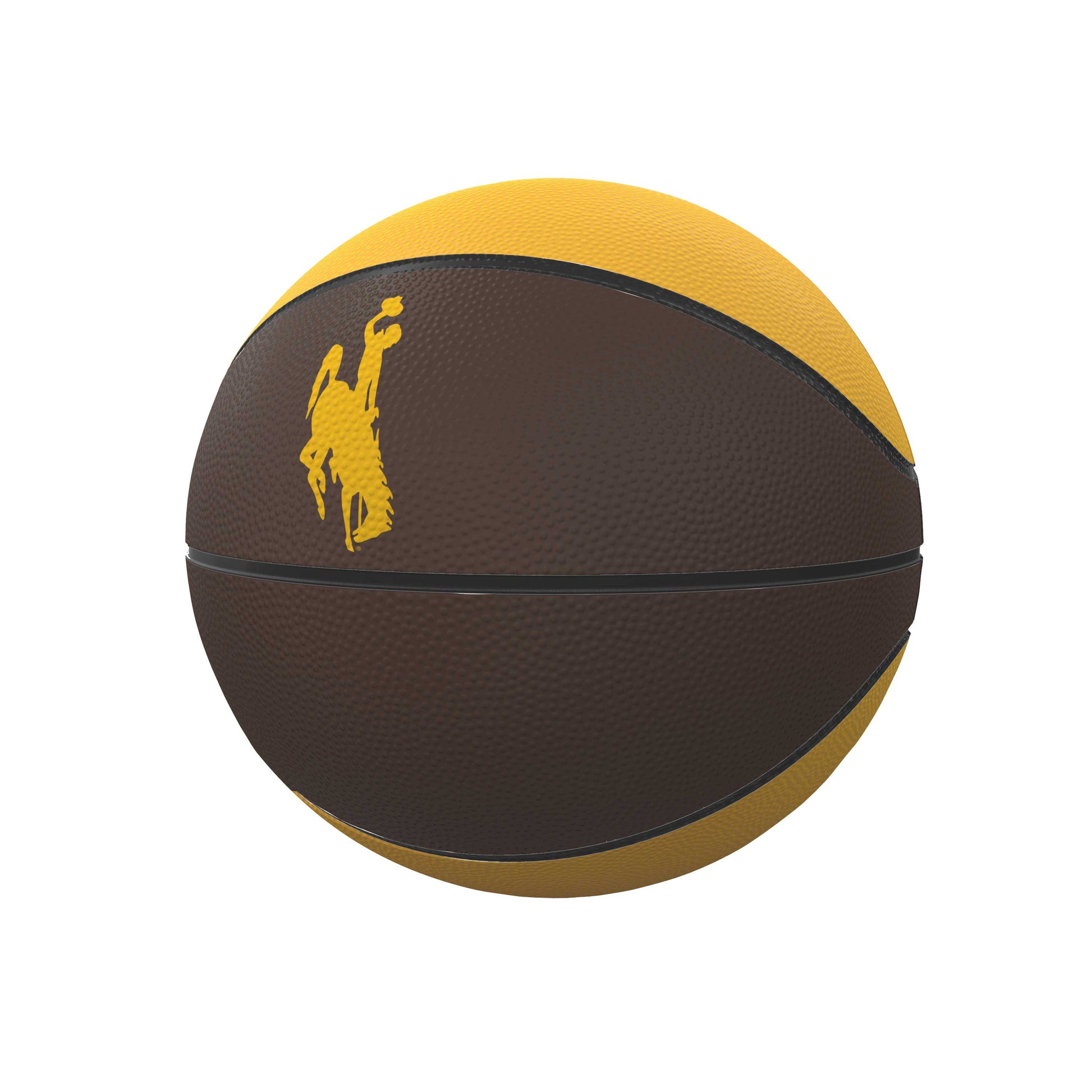 Wyoming Mini Size Rubber Basketball