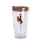 Wyoming 16oz Flipside Dbl Wall Clear Tumbler