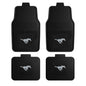 Southern Methodist 2-pc Vinyl Car Mat Set - Gray