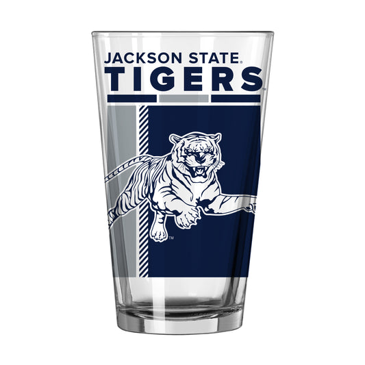 Jackson State 16oz Poster Pint Glass