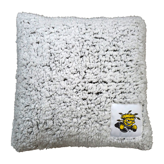 Wichita State Frosty Throw Pillow