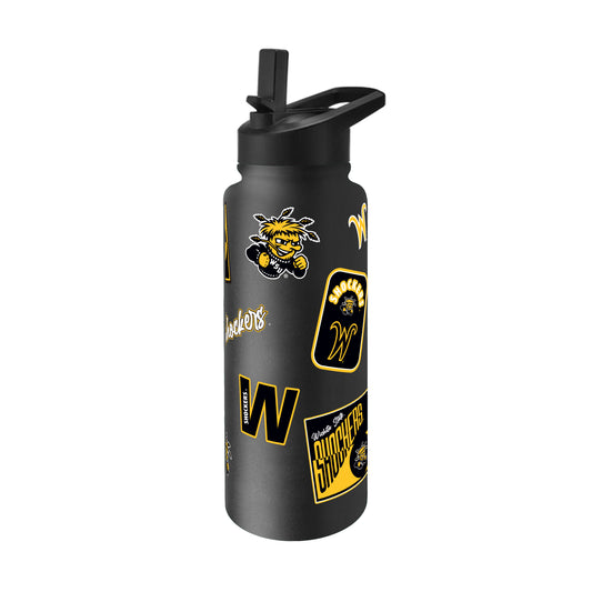 Wichita State 34oz Dreamweave Quencher Bottle