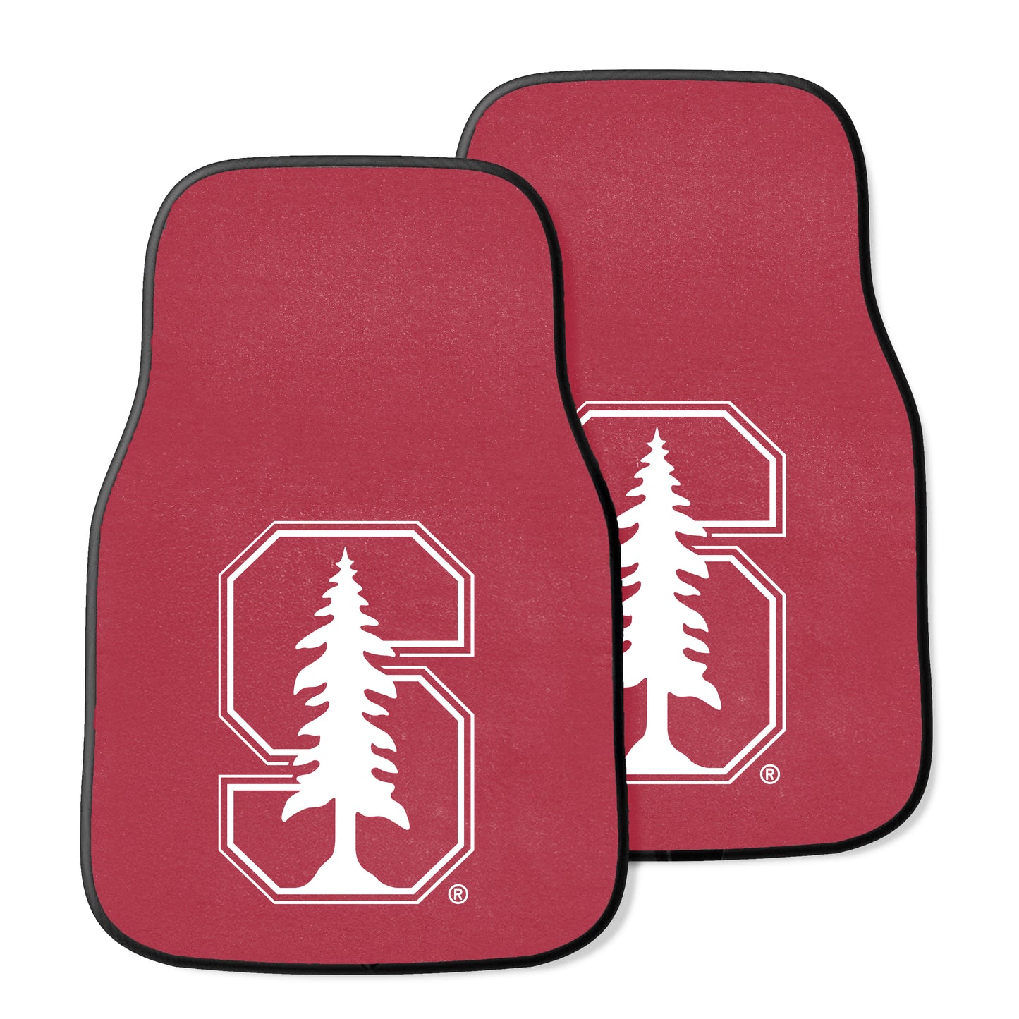 Stanford University 2-pc Carpet Car Mat Set