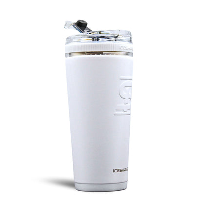 Officially Licensed Pittsburgh Steelers 26oz Flex Bottle - White