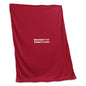 Pennsylvania U Cardinal Sweatshirt Blanket (Screened)