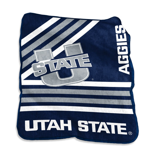 Utah State Raschel Throw