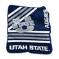 Utah State Raschel Throw