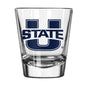 Utah State 2oz Gameday Shot Glass